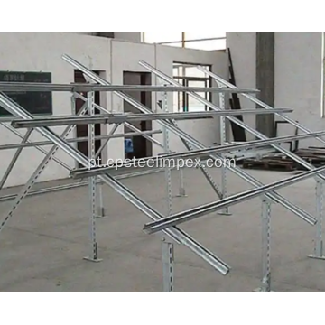 Suporte fixo do painel solar para instalação estável